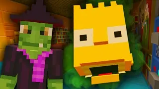 Bart Simpson Home Alone | The Simpsons | Minecraft Xbox [30]