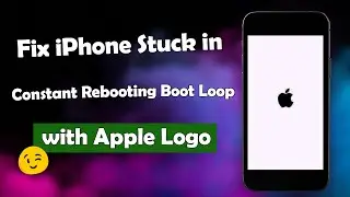 [2024] Fix iPhone Stuck in Constant Rebooting Boot Loop with Apple Logo - [iOS 16 Supported]