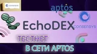 EchoDex Тестнет на сети Linea Consensys Подробная инструкция Успей пройти, топовый проект