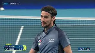 F. Fognini Vs. D. Medvedev - ATP Cup RR 2020