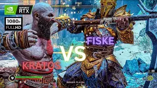KRATOS VS FISKE | GOD OF WAR : RAGNAROK | #godofwar #godofwarragnarok #fighting