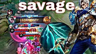 Alucard  with sky piercer =savage manice double kill #mlbbshorts #mobilelegends #aulcard