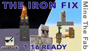 The Iron Fix. How to make your Nano Iron Farms 1.16-ready!