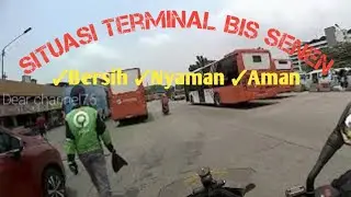 suasana terminal pasar Senen kini