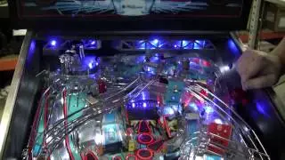#190 Williams DEMOLITION MAN Pinball Machine with TWO fantastic LED mods! TNT Amusements