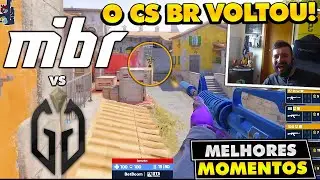 O CS BRASILEIRO ESTÁ DE VOLTA! Melhores Momentos: MIBR vs GAIMIN GLADIATORS - BB RUSH SEASON 1