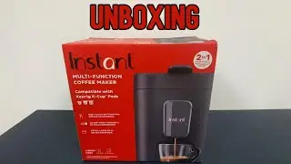 Unboxing Of Instant Pod 3-in-1 Espresso Coffee Maker