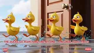 🦆 The Duck Marching One by One- Nursery Rhymes for kids