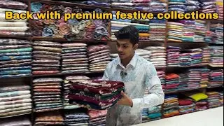Premium dress materials for festive season | #rajkamalfashion #onlineshopping #premiumquality 