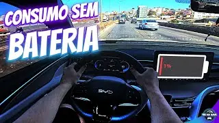 RODANDO v&aacute;rios KM com BYD Song Pro SEM BATERIA - CONSUMO REAL