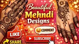 Bold Mehndi Designs ||Simple Mehndi Designs||Bridal Mehndi design|@Henna_Artist_Farhana
