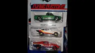 New Flying Customs Hot Wheels and some 2021 Mainlines