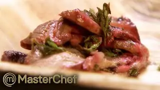 Командный конкурс по приготовлению свиных ребрышек барбекю | MasterChef Австралия