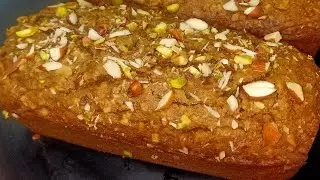 Eggless Soft Spongy Healthy Oats & Dates Cake | Delicious Cake Recipe | No Maida No Sugar | ZMK 😍 