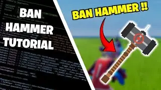 How To Make A Custom Weapon UEFN ( Ban Hammer )⚠️