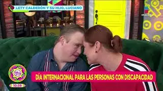 Lety Calderón y su hijo Luciano luchan contra la discriminación a personas con discapacidad