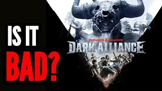 Честный обзор D&D Dark Alliance! Плохо ли это? Dungeons & Dragons - DnD