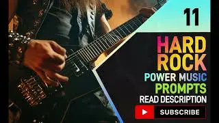 Suno AI Prompt: Power Hard Rock, Electric Guitar, Distorted Riffs, Chords, Bass, Drums, 140 BPM