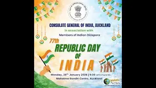 India's 77th Republic Day Celebration in Auckland 2026