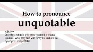 unquotable
