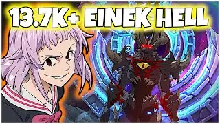 EINEK IS BACK!! 13.7K+ HELL guild boss - Grand Cross