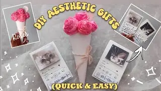 DIY AESTHETIC GIFTS for ANY occasion: QUICK and EASY DIY Gift ideas