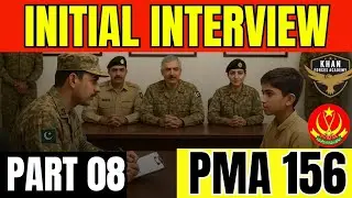 Interview Cadet Experience|Initial Interview Experience|Cadet Interview|Online |Khan Forces Academy 