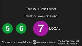 The Glitched 125th Street Announcement