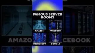 Famous Server Rooms || TOP Server Rooms|| #shorts #amazon #facebook #microsoft #google #server #meta