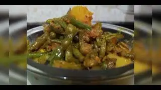 Radish Pod Curry❤ or Sangri or Moongri | सेंगरी फली यानी मूली की फली &nbsp;की सूखी सब्जी