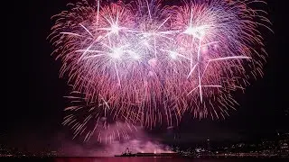 Seattle's 4th of July fireworks over Lake Union - 2019