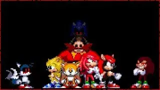 Sonic.exe: Darkened Spirits -  Forever stuck Tails - Let's play