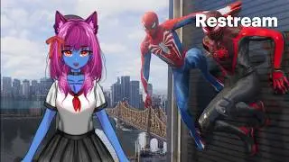 CAN PETER CONTROL VENOM?? | Blue Progamer Vtuber Spiderman 2 Part 3!!