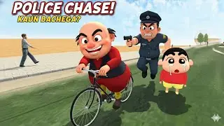 Police Chase 💥😱 Indian Theft Auto Simulator 🔥🤩 