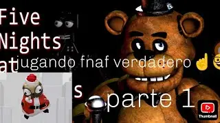 jugando fnaf real!!!!!🤓☝️🤓☝️🤓☝️🤓|un perro con hambre