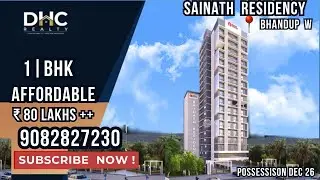 Sainath Residency in Bhandup West| Affordable 1BHK Flats From ₹80Lakhs | #1bhk #bhandupwest  #mumbai