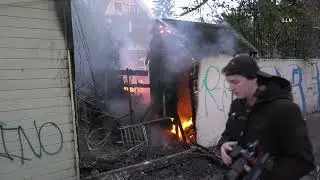 Bonnie Brae Structure Fire | LOS ANGELES, CA  2.20.23