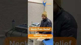 Neck Pain Relief by Laser Therapy and Chiropractic Treatment. #shorts #trending #shortvideo #short