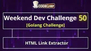 HTML Link Extractor | Weekend Dev 50 | Golang Projects