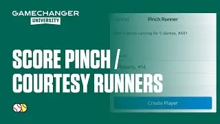 Pinch / Courtesy Runners | GameChanger University