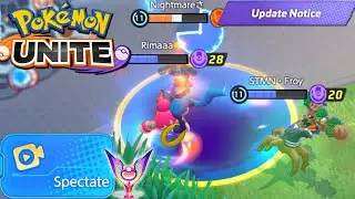 Spectating TOP Pro Players Navigating the New Pokemon UNITE Patch Update in Ranked (Spectator Mode)!
