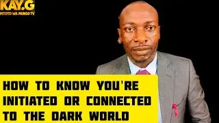 How to know you're connected or initiated to the dark world | life is spiritual