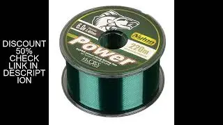 220M Carp Fishing Japanese Nylon Fluorocarbon Coated Sea Fishing Boat Fishing  Salt Sinking Line Fis