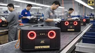 JBL Bluetoll Factory Tour: How the World's Best-Selling Speaker is Made!