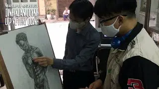 how to draw the Human Figure - Body Construction drawing tutorial