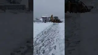 Heavy snowfall at ridge Shimla maal road #church #snow #cristiano #shorts #viralvideo #trending