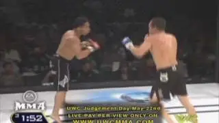 UWC&reg; Pat Runez vs John Dodson UWC MMA Flyweight World Title Fight Round 3