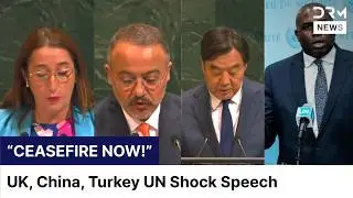 Full Speeches: UK, China, Indonesia, Turkey, Ireland SLAM ISRAEL at UN Conference | AC1G