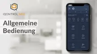 IQONTROL NEO: Allgemeine Bedienung