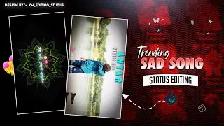 🔥New Style Purulia Lofi Song Status Editing | Antor Kandai Ajj Tui Chare Geli Re | Status Editing 